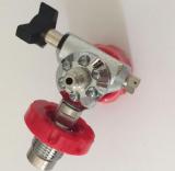 HF-CK02 pcp cylinder connector ,carbon fiber cylinder connector from big bottle to small bottle