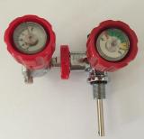 HF-VL-R06 Red valve for high pressure composite cylinders