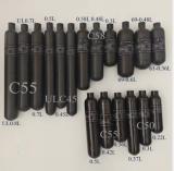 700CM³ Black Matt Color Carbon Fiber gas cylinders